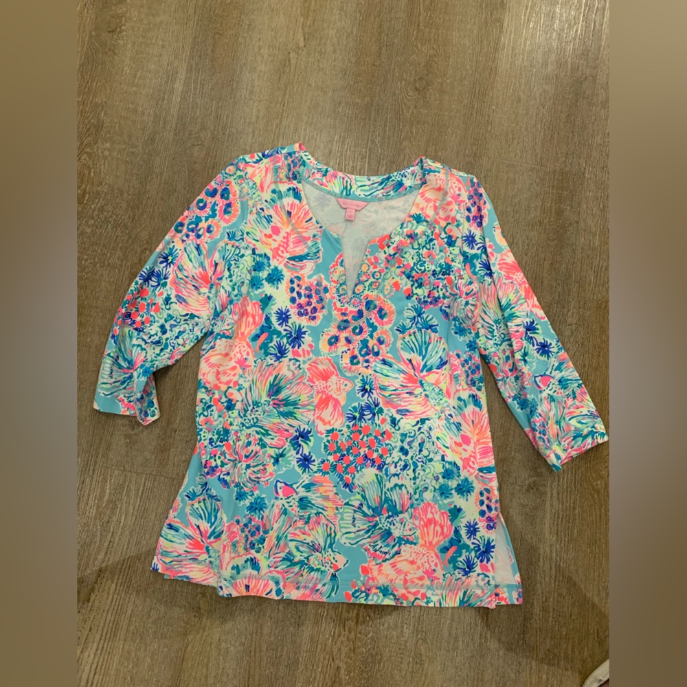 Lilly Pulitzer Colorful Patterned Top